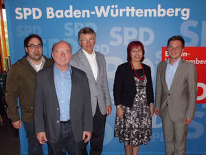 A. Maute, F. Klein, H. Haller MdL, S. Kirgiane-Efremidis, S. Binder MdL