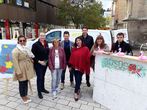 Der Juso-Bus macht Halt in Balingen