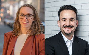 Lucia Schanbacher und Dejan Perc