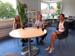 Jasmina Hostert, Jan Hambach, Sascha Sauter