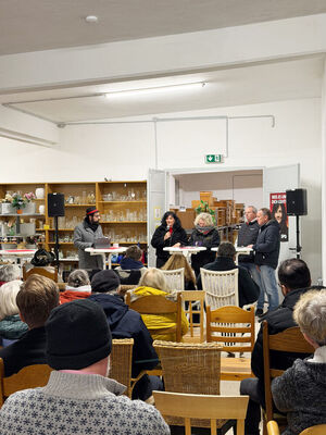 Im Gespräch für soziales Miteinander.