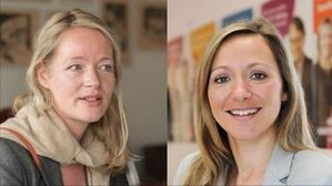 Thekla Walker (links), Jasmina Hostert (rechts)